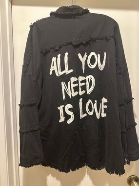 Elan Black Crewneck Top